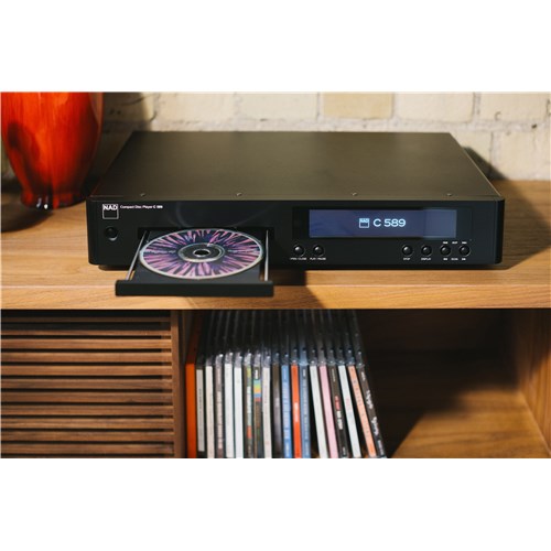 NAD C 589 Front Above with open drawer